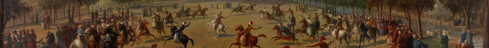 A Jereed Game in Kağıthane, Luigi Acquarone, Late 19th Century